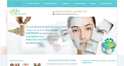 Desktop Screenshot of la-chirurgie-esthetique-tunisie.com